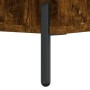 Nachttisch aus geräuchertem Eichenholzwerkstoff, 40 x 40 x 50 cm von vidaXL, Nachttische - Ref: Foro24-827590, Preis: 32,48 €...