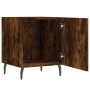Nachttisch aus geräucherter Eiche aus Holzwerkstoff 40x40x50 cm von vidaXL, Nachttische - Ref: Foro24-827606, Preis: 31,64 €,...