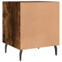 Nachttisch aus geräucherter Eiche aus Holzwerkstoff 40x40x50 cm von vidaXL, Nachttische - Ref: Foro24-827606, Preis: 31,64 €,...