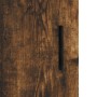 Nachttisch aus geräucherter Eiche aus Holzwerkstoff 40x40x50 cm von vidaXL, Nachttische - Ref: Foro24-827606, Preis: 31,64 €,...