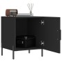 Nightstands 2 pcs engineered wood black 40x40x50 cm by vidaXL, Nightstands - Ref: Foro24-827583, Price: 58,47 €, Discount: %