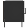 Nightstands 2 pcs engineered wood black 40x40x50 cm by vidaXL, Nightstands - Ref: Foro24-827583, Price: 58,47 €, Discount: %