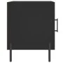 Nightstands 2 pcs engineered wood black 40x40x50 cm by vidaXL, Nightstands - Ref: Foro24-827583, Price: 57,95 €, Discount: %