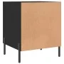 Nightstands 2 pcs engineered wood black 40x40x50 cm by vidaXL, Nightstands - Ref: Foro24-827583, Price: 57,95 €, Discount: %