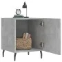 Engineered wood gray concrete bedside table 40x40x50 cm by vidaXL, Nightstands - Ref: Foro24-827604, Price: 31,17 €, Discount: %