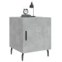 Engineered wood gray concrete bedside table 40x40x50 cm by vidaXL, Nightstands - Ref: Foro24-827604, Price: 31,17 €, Discount: %