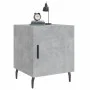 Mesitas noche 2 uds madera ingeniería gris hormigón 40x40x50 cm de vidaXL, Mesitas de noche - Ref: Foro24-827605, Precio: 53,...