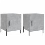Nachttische 2 Stk. Holzwerkstoff betongrau 40x40x50 cm von vidaXL, Nachttische - Ref: Foro24-827589, Preis: 62,50 €, Rabatt: %