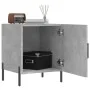Bedside tables 2 units engineered wood gray concrete 40x40x50 cm by vidaXL, Nightstands - Ref: Foro24-827589, Price: 55,66 €,...