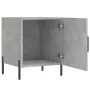 Bedside tables 2 units engineered wood gray concrete 40x40x50 cm by vidaXL, Nightstands - Ref: Foro24-827589, Price: 55,66 €,...