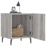 Nightstands 2 units Sonoma gray engineered wood 40x40x50 cm by vidaXL, Nightstands - Ref: Foro24-827609, Price: 55,22 €, Disc...