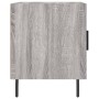 Mesitas noche 2 uds madera ingeniería gris Sonoma 40x40x50 cm de vidaXL, Mesitas de noche - Ref: Foro24-827609, Precio: 55,72...