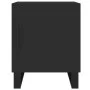 Mesitas de noche 2 uds madera de ingeniería negro 40x40x50 cm de vidaXL, Mesitas de noche - Ref: Foro24-827615, Precio: 82,35...