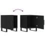 Nachttische 2 Stück Holzwerkstoff schwarz 40x40x50 cm von vidaXL, Nachttische - Ref: Foro24-827615, Preis: 83,38 €, Rabatt: %