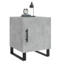 Mesitas noche 2 uds madera ingeniería gris hormigón 40x40x50 cm de vidaXL, Mesitas de noche - Ref: Foro24-827621, Precio: 59,...