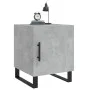 Nightstands 2 pcs concrete gray engineered wood 40x40x50 cm by vidaXL, Nightstands - Ref: Foro24-827621, Price: 59,00 €, Disc...