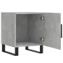 Nightstands 2 pcs concrete gray engineered wood 40x40x50 cm by vidaXL, Nightstands - Ref: Foro24-827621, Price: 59,00 €, Disc...