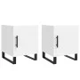 Nightstands 2 pcs engineered wood white 40x40x50 cm by vidaXL, Nightstands - Ref: Foro24-827613, Price: 60,97 €, Discount: %