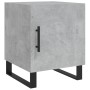 Mesitas noche 2 uds madera ingeniería gris hormigón 40x40x50 cm de vidaXL, Mesitas de noche - Ref: Foro24-827621, Precio: 59,...