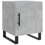 Nightstands 2 pcs concrete gray engineered wood 40x40x50 cm by vidaXL, Nightstands - Ref: Foro24-827621, Price: 59,00 €, Disc...