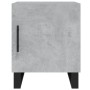 Mesitas noche 2 uds madera ingeniería gris hormigón 40x40x50 cm de vidaXL, Mesitas de noche - Ref: Foro24-827621, Precio: 59,...