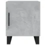 Nightstands 2 pcs concrete gray engineered wood 40x40x50 cm by vidaXL, Nightstands - Ref: Foro24-827621, Price: 59,00 €, Disc...