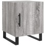 Sonoma grauer Nachttisch aus Holzwerkstoff, 40 x 40 x 50 cm von vidaXL, Nachttische - Ref: Foro24-827624, Preis: 38,36 €, Rab...