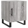 Sonoma grauer Nachttisch aus Holzwerkstoff, 40 x 40 x 50 cm von vidaXL, Nachttische - Ref: Foro24-827624, Preis: 37,96 €, Rab...
