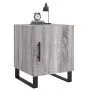 Sonoma grauer Nachttisch aus Holzwerkstoff, 40 x 40 x 50 cm von vidaXL, Nachttische - Ref: Foro24-827624, Preis: 37,96 €, Rab...