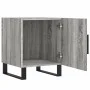 Sonoma grauer Nachttisch aus Holzwerkstoff, 40 x 40 x 50 cm von vidaXL, Nachttische - Ref: Foro24-827624, Preis: 37,96 €, Rab...