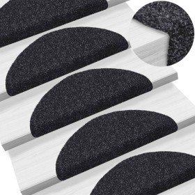 Felpudos autoadhesivos para escaleras, 15 unidades, 56 x 17 x 3