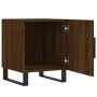 Bedside tables 2 units engineered wood brown oak 40x40x50 cm by vidaXL, Nightstands - Ref: Foro24-827627, Price: 60,97 €, Dis...