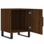 Nachttische 2 Stk. Holzwerkstoff braune Eiche 40x40x50 cm von vidaXL, Nachttische - Ref: Foro24-827627, Preis: 61,50 €, Rabat...