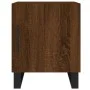 Bedside tables 2 units engineered wood brown oak 40x40x50 cm by vidaXL, Nightstands - Ref: Foro24-827627, Price: 60,97 €, Dis...