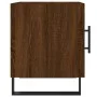 Mesitas noche 2 uds madera ingeniería marrón roble 40x40x50 cm de vidaXL, Mesitas de noche - Ref: Foro24-827627, Precio: 60,9...