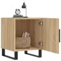 Mesitas noche 2 uds madera ingeniería roble Sonoma 40x40x50 cm de vidaXL, Mesitas de noche - Ref: Foro24-827619, Precio: 58,9...