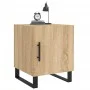 Mesitas noche 2 uds madera ingeniería roble Sonoma 40x40x50 cm de vidaXL, Mesitas de noche - Ref: Foro24-827619, Precio: 58,9...