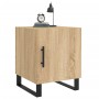 Nachttische 2 Stk. Holzwerkstoff Sonoma Eiche 40x40x50 cm von vidaXL, Nachttische - Ref: Foro24-827619, Preis: 59,46 €, Rabat...