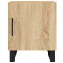 Mesitas noche 2 uds madera ingeniería roble Sonoma 40x40x50 cm de vidaXL, Mesitas de noche - Ref: Foro24-827619, Precio: 58,9...