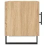 Mesitas noche 2 uds madera ingeniería roble Sonoma 40x40x50 cm de vidaXL, Mesitas de noche - Ref: Foro24-827619, Precio: 58,9...