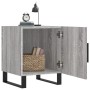 Bedside tables 2 units engineered wood gray Sonoma 40x40x50 cm by vidaXL, Nightstands - Ref: Foro24-827625, Price: 61,44 €, D...
