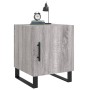 Bedside tables 2 units engineered wood gray Sonoma 40x40x50 cm by vidaXL, Nightstands - Ref: Foro24-827625, Price: 61,44 €, D...