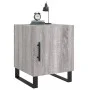 Mesitas noche 2 uds madera ingeniería gris Sonoma 40x40x50 cm de vidaXL, Mesitas de noche - Ref: Foro24-827625, Precio: 61,15...