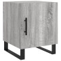 Bedside tables 2 units engineered wood gray Sonoma 40x40x50 cm by vidaXL, Nightstands - Ref: Foro24-827625, Price: 61,44 €, D...