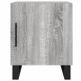 Mesitas noche 2 uds madera ingeniería gris Sonoma 40x40x50 cm de vidaXL, Mesitas de noche - Ref: Foro24-827625, Precio: 61,38 €