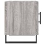 Bedside tables 2 units engineered wood gray Sonoma 40x40x50 cm by vidaXL, Nightstands - Ref: Foro24-827625, Price: 61,44 €, D...