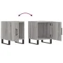 Mesitas noche 2 uds madera ingeniería gris Sonoma 40x40x50 cm de vidaXL, Mesitas de noche - Ref: Foro24-827625, Precio: 61,15...