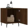 Mesitas noche 2 uds madera ingeniería marrón roble 40x40x50 cm de vidaXL, Mesitas de noche - Ref: Foro24-827611, Precio: 51,9...