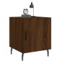 Nachttische, 2 Stück, Eichenbraun, Holzwerkstoff, 40 x 40 x 50 cm von vidaXL, Nachttische - Ref: Foro24-827611, Preis: 51,95 ...