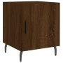 Mesitas noche 2 uds madera ingeniería marrón roble 40x40x50 cm de vidaXL, Mesitas de noche - Ref: Foro24-827611, Precio: 51,9...